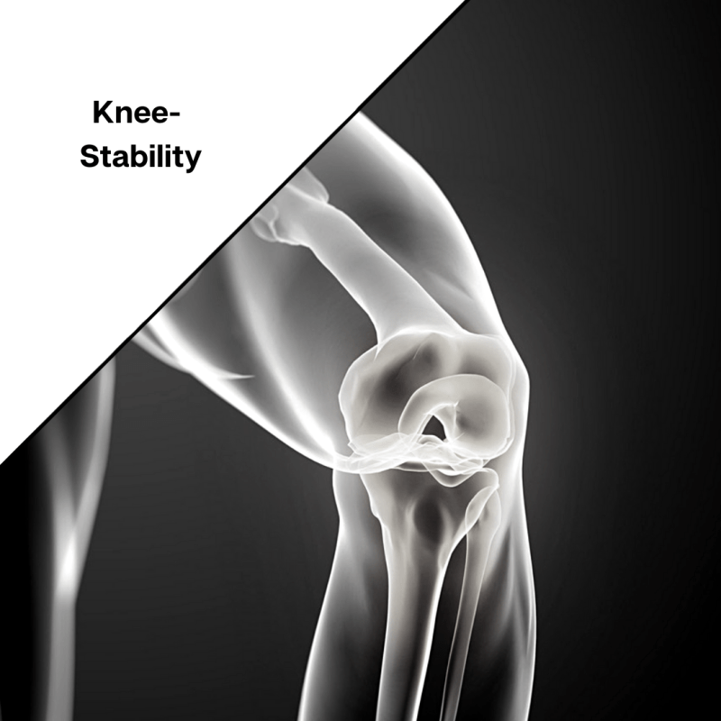 a picture of a knee with a black and white background.